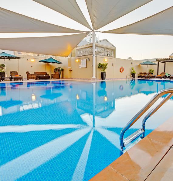 حمام السباحة الخوري للشقق الفندقية Dubái حمام السباحة الخوري للشقق الفندقية Dubái