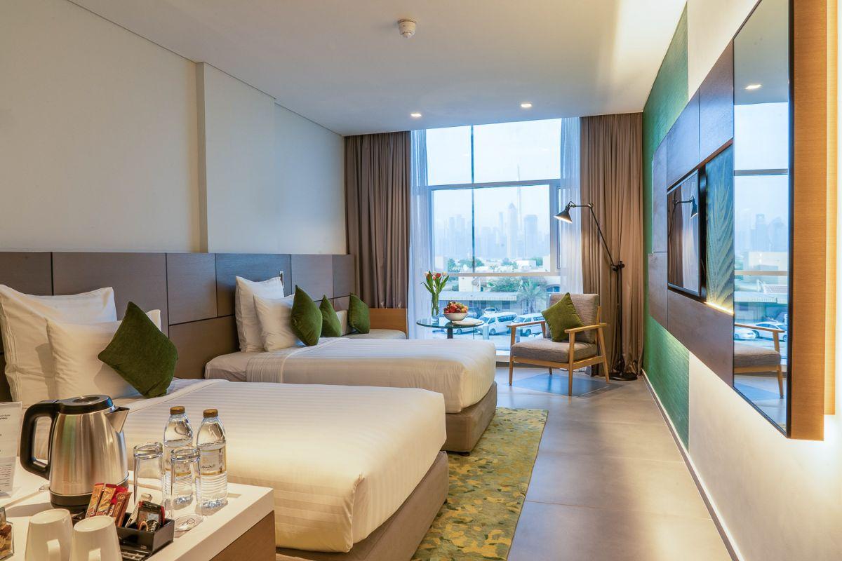 غرفة بريميوم مع إطلالة على المدينة فندق الخوري كورتيارد Dubái غرفة بريميوم مع إطلالة على المدينة فندق الخوري كورتيارد Dubái
