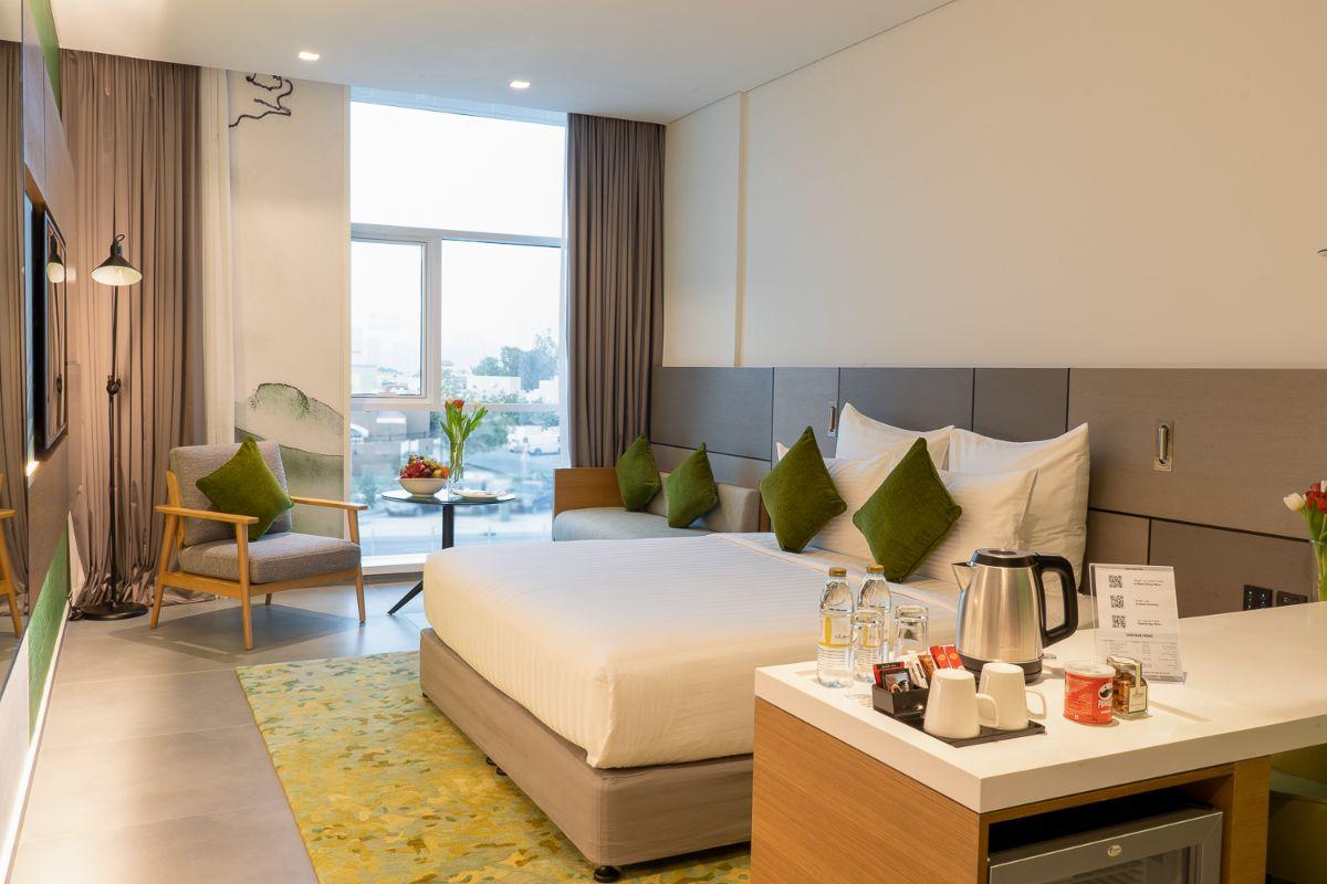 غرفة بإطلالة على المدينة فندق الخوري كورتيارد Dubái غرفة بإطلالة على المدينة فندق الخوري كورتيارد Dubái