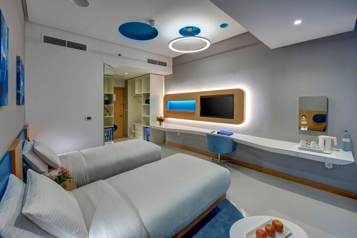 Deluxe Twin Room  Al Khoory Inn Dubai Deluxe Twin Room  Al Khoory Inn Dubai