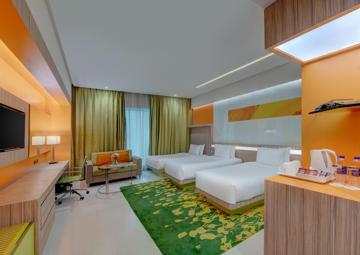 غرفة ديلوكس ثلاثية فندق الخوري أتريوم Dubái غرفة ديلوكس ثلاثية فندق الخوري أتريوم Dubái