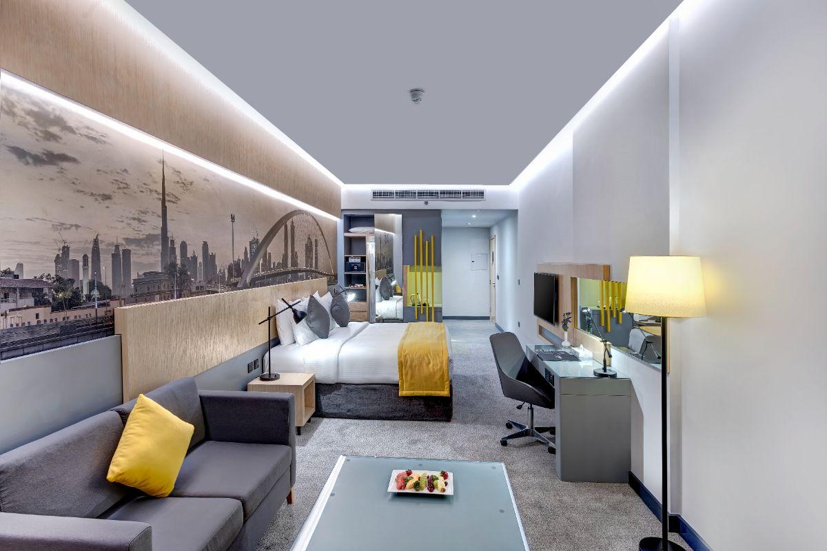 Skyline Premium Twin Room  Urban Al Khoory Hotel Dubai Skyline Premium Twin Room  Urban Al Khoory Hotel Dubai